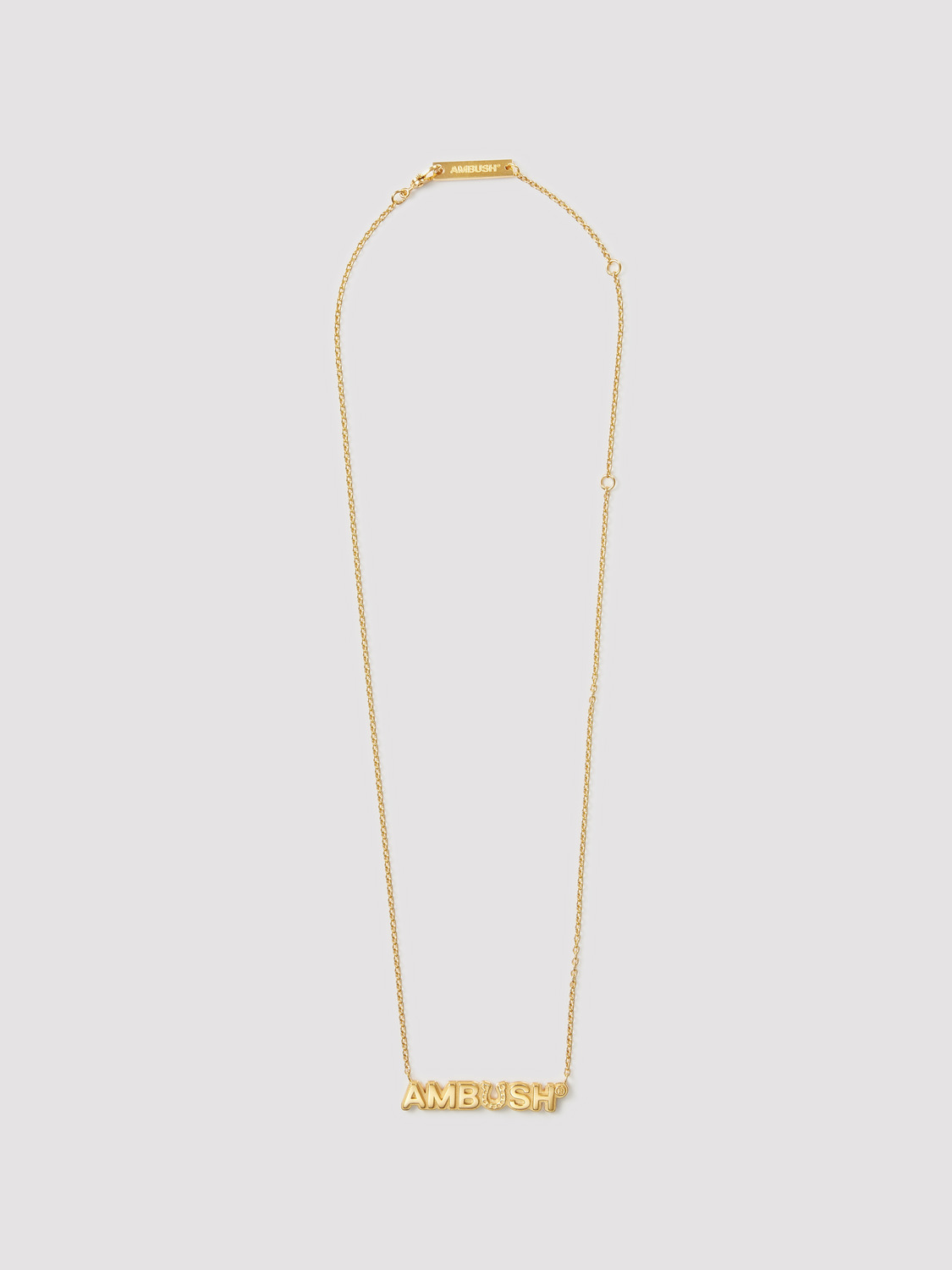 AMBUSH HORSESHOE CHARM NECKLACE 詳細画像 Gold 2