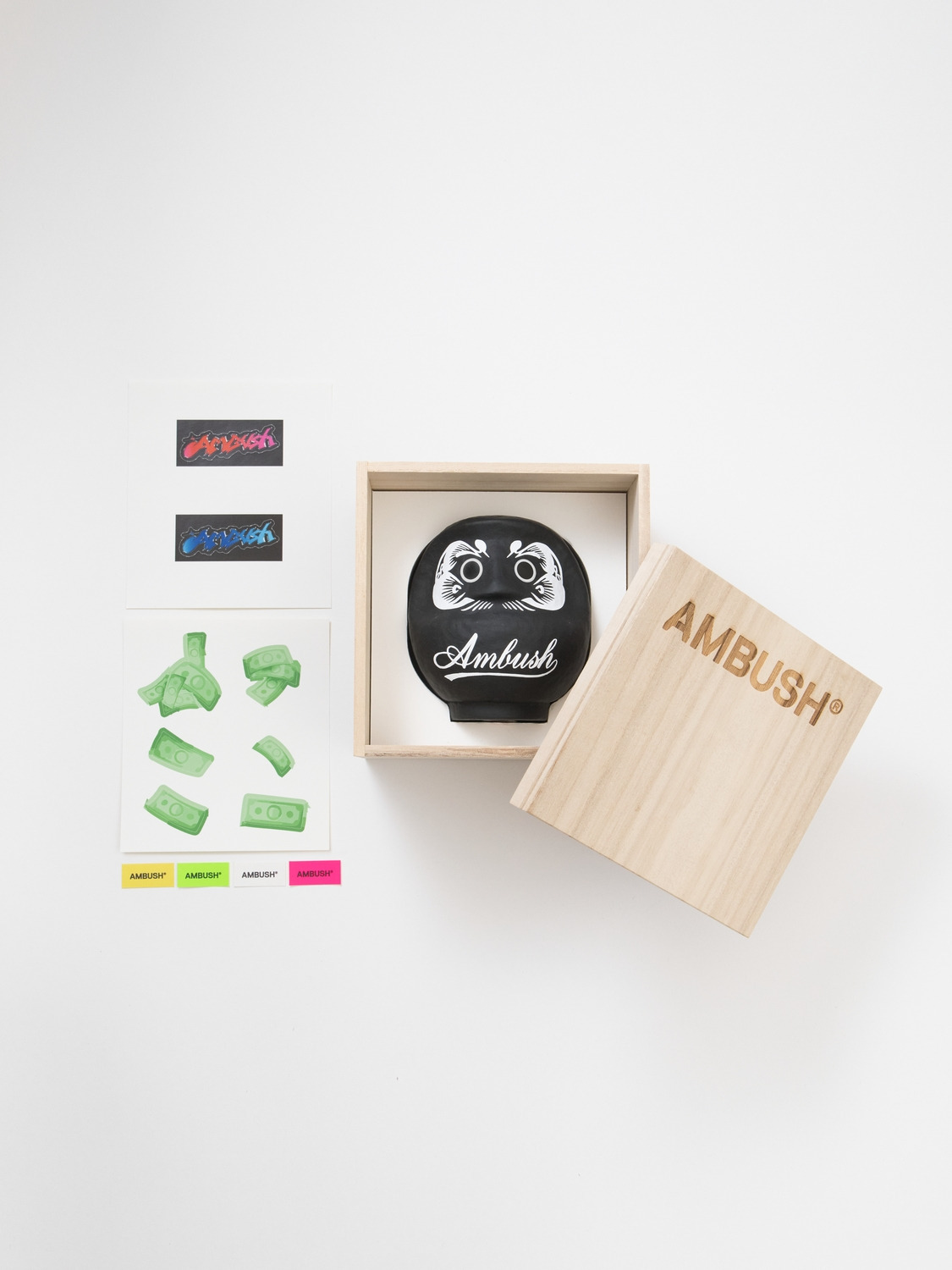 AMBUSH STICKERS DARUMA Ver.2 詳細画像 Black 3