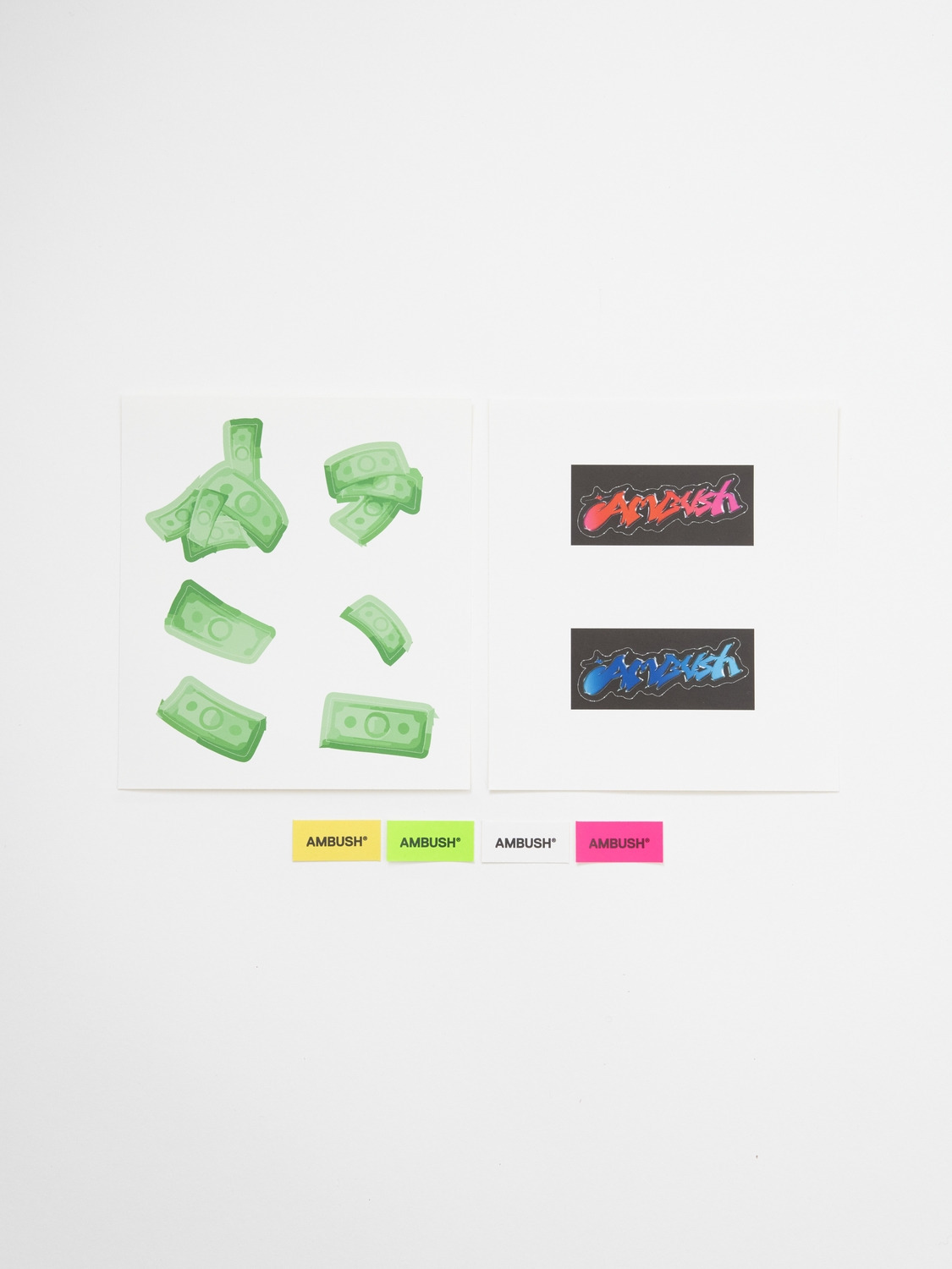 AMBUSH STICKERS DARUMA Ver.2 詳細画像 Black 4