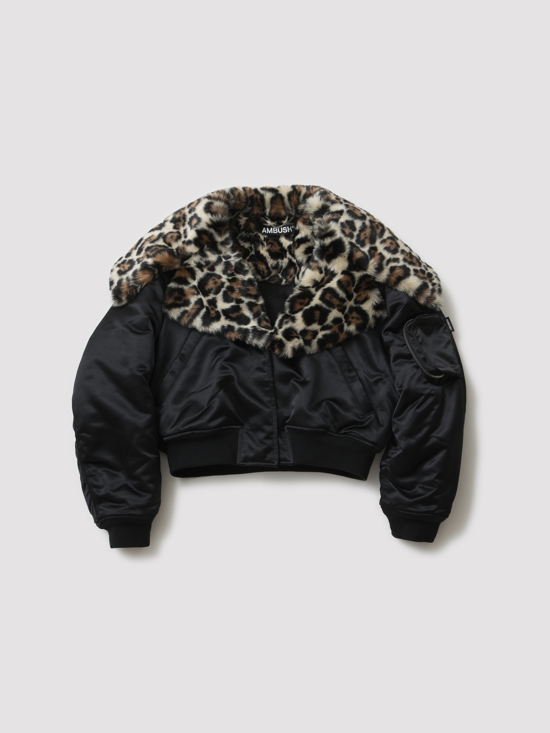 FUR COLLAR BOMBER JACKET 詳細画像 Black 1