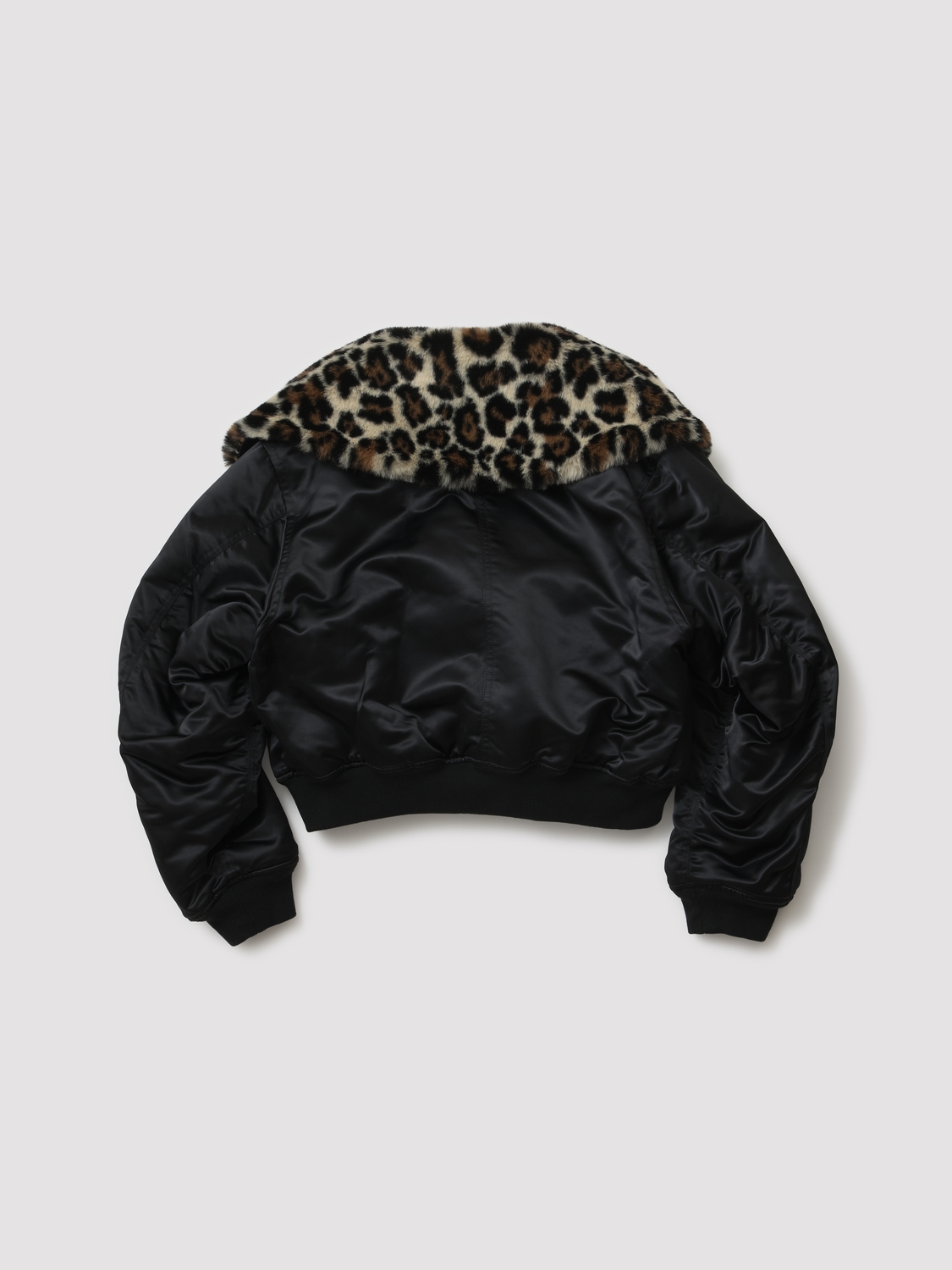 FUR COLLAR BOMBER JACKET 詳細画像 Black 2