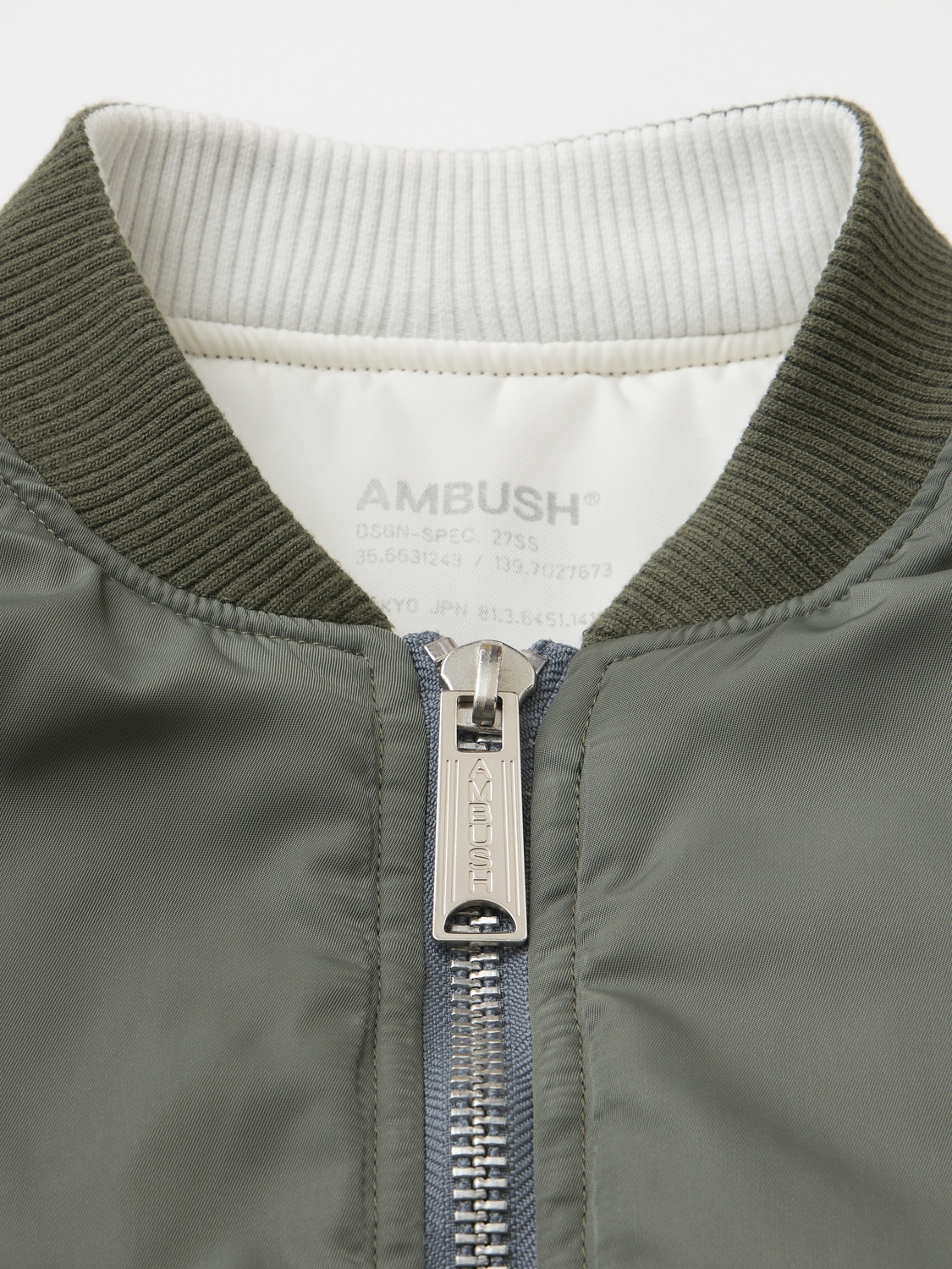 MA-1 REVERSIBLE BOMBER JACKET 詳細画像 Grey 3