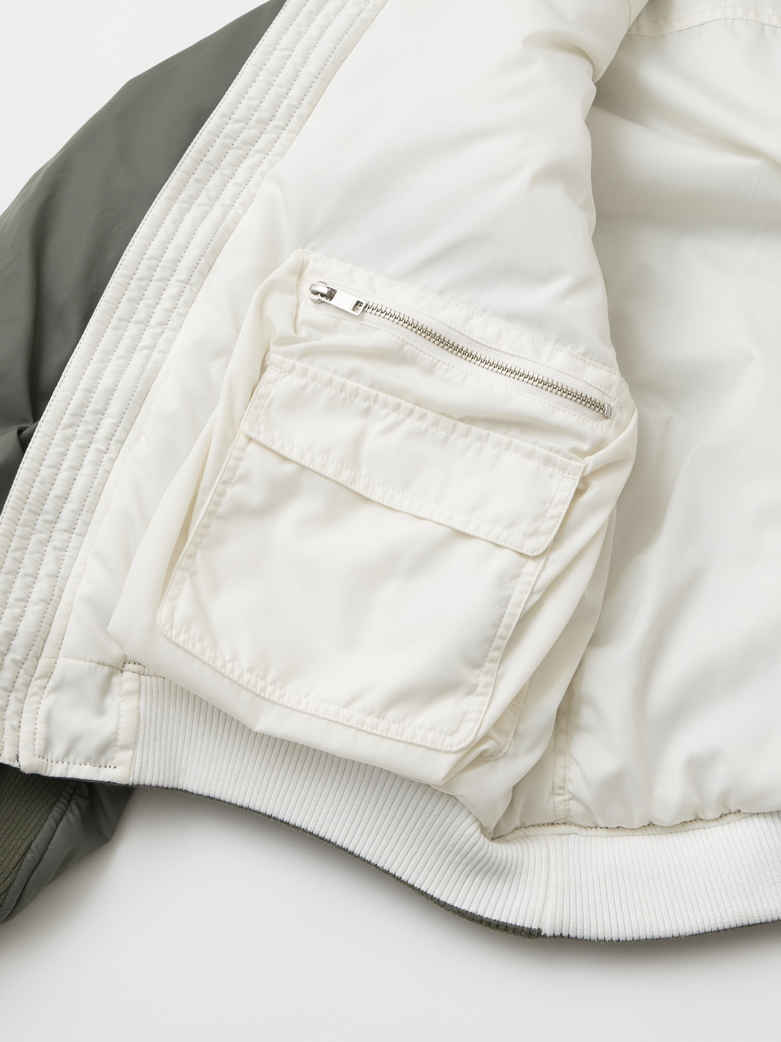 MA-1 REVERSIBLE BOMBER JACKET 詳細画像 Grey 4