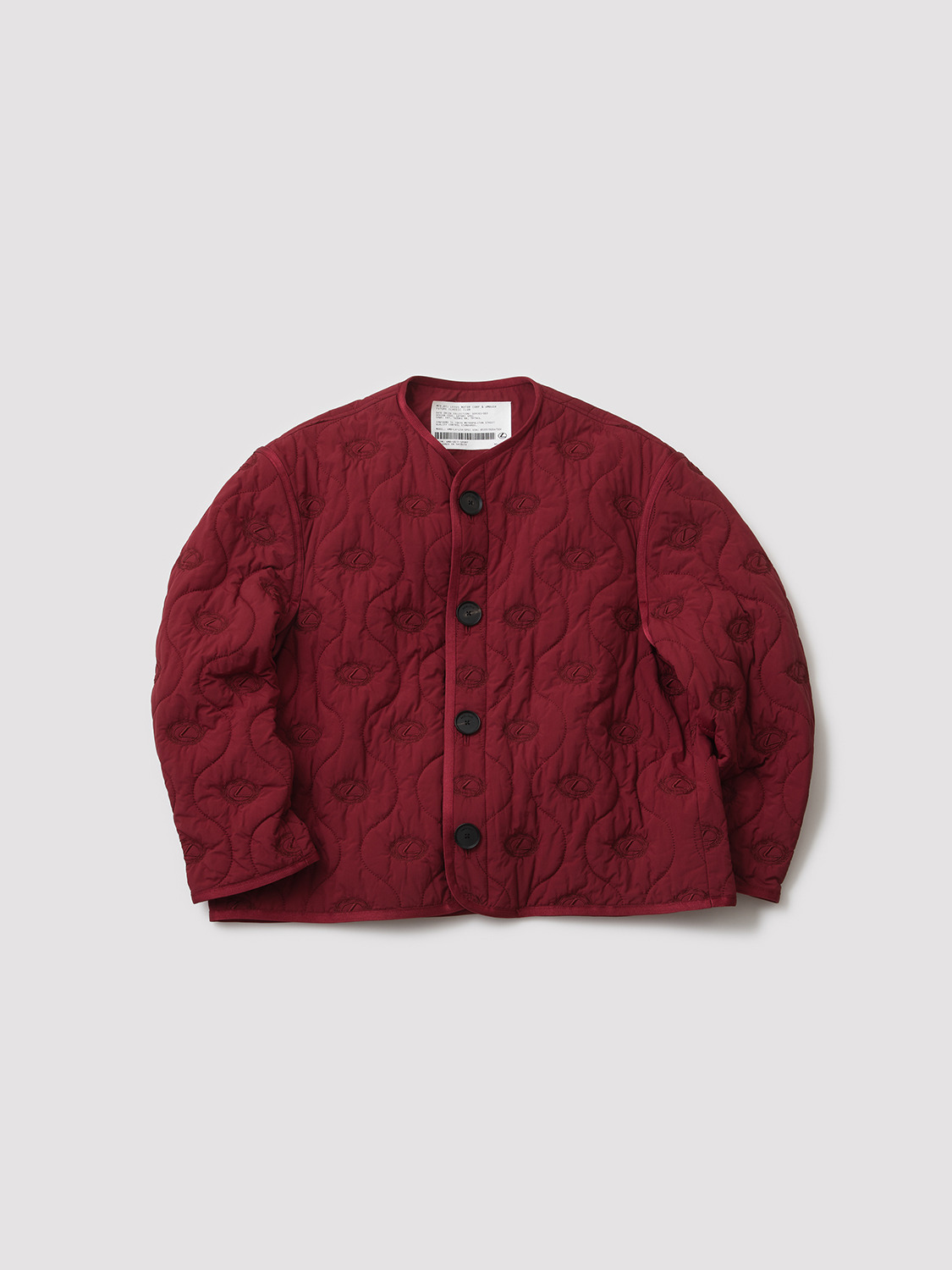 ‘SEAT MEMORY‘ RED QUILTED JACKET 詳細画像 Red 1