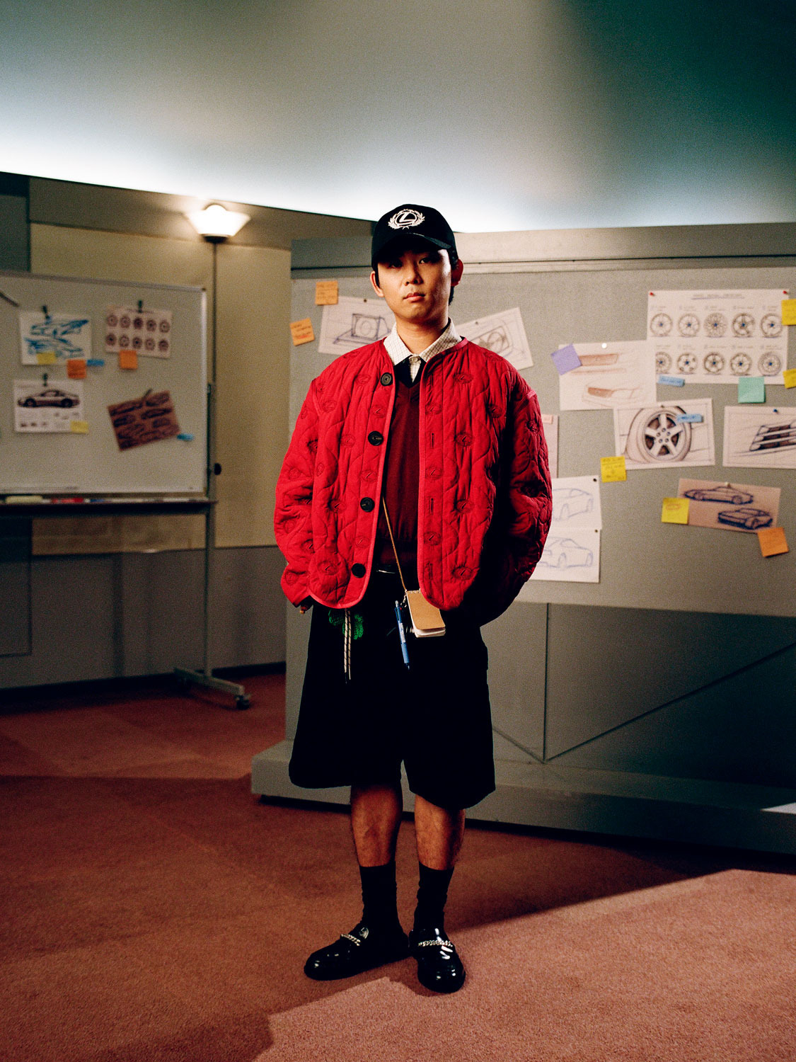 ‘SEAT MEMORY‘ RED QUILTED JACKET 詳細画像 Red 2