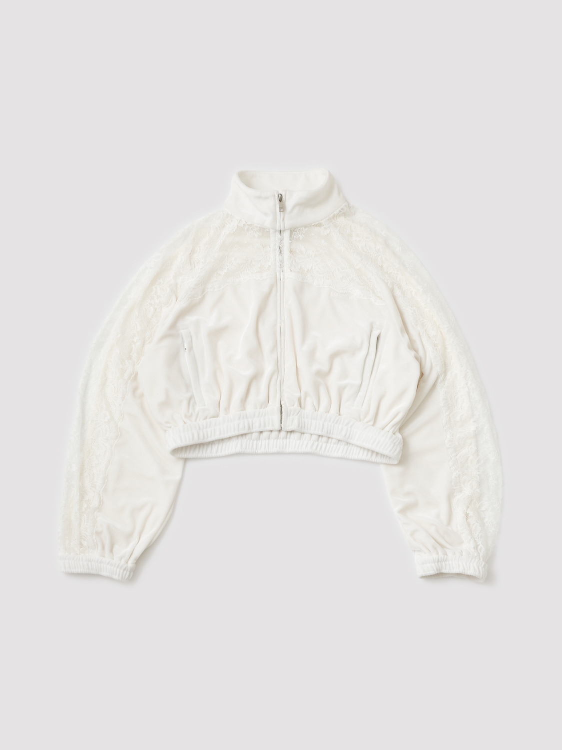VELOUR TRACK JACKET 詳細画像 Burgundy 1