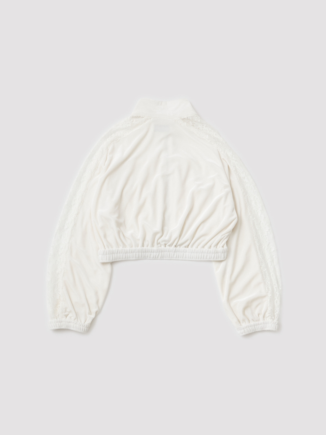 VELOUR TRACK JACKET 詳細画像 Burgundy 2
