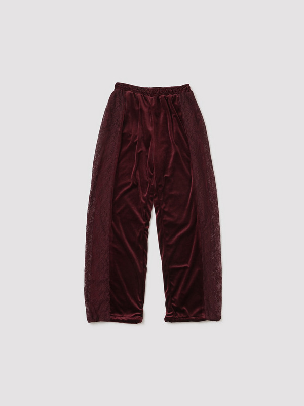 VELOUR TRACK PANTS