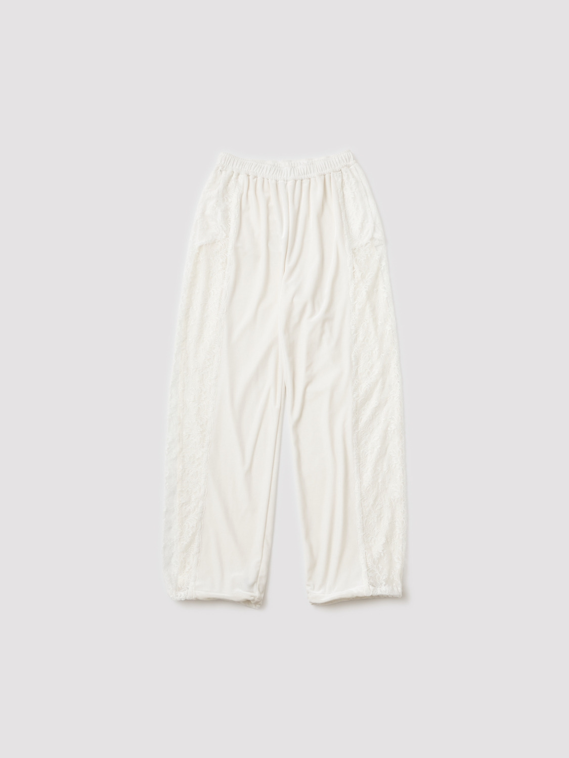VELOUR TRACK PANTS 詳細画像 Burgundy 1
