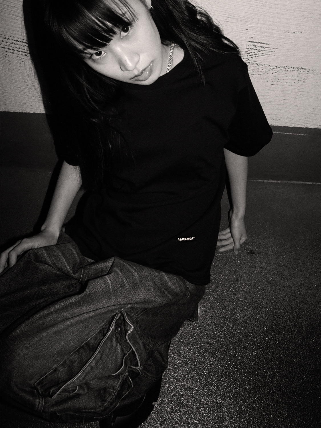 AMBUSH® × Hanes 3P TAGLESS® T-SHIRTS 詳細画像 Black 8