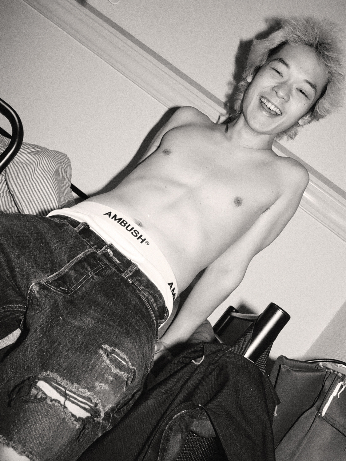 AMBUSH® × Hanes 3P TAGLESS® BOXER BRIEFS 詳細画像 Black 6
