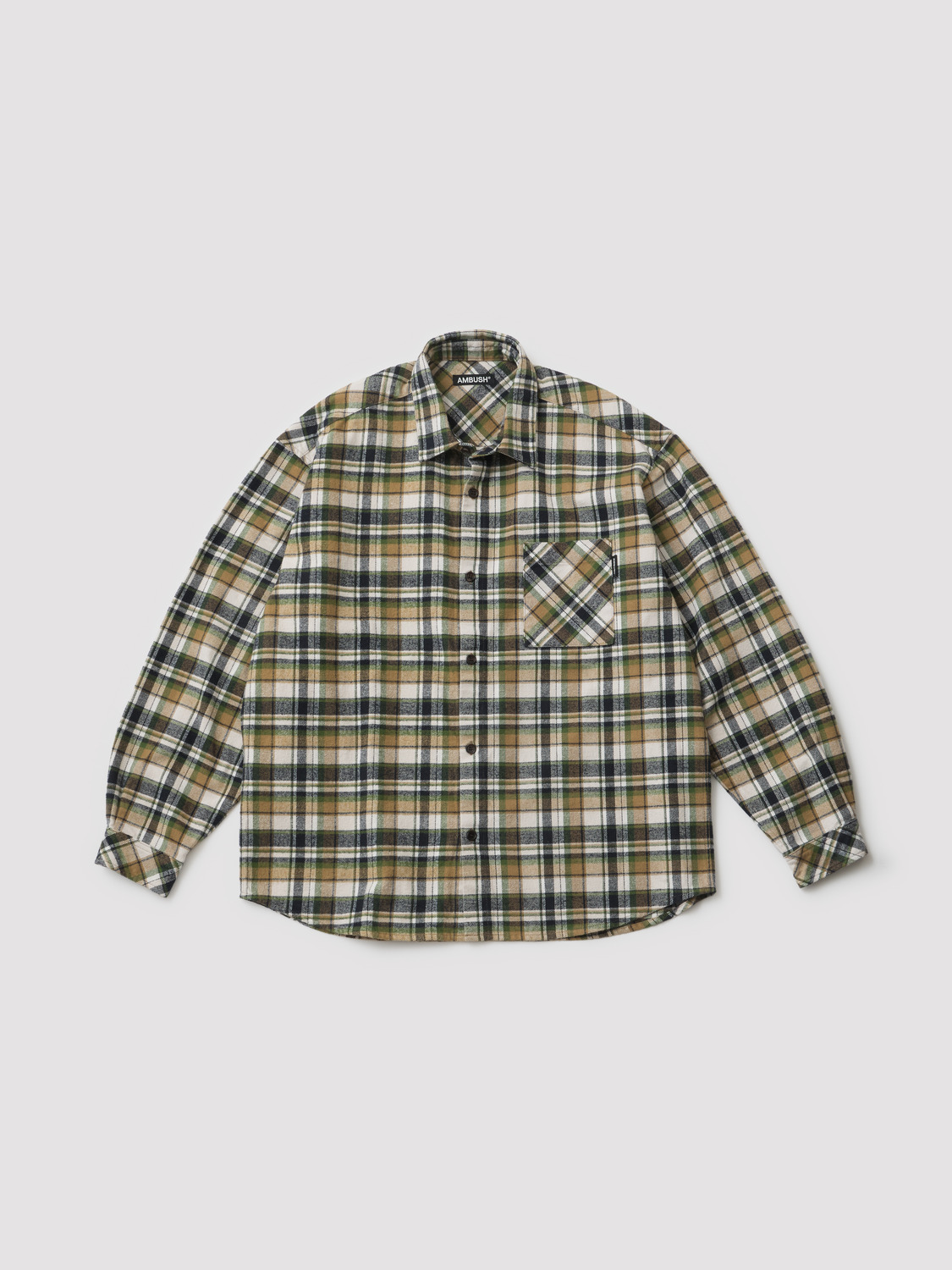 WASHED CHECK SHIRT 詳細画像 Black 1