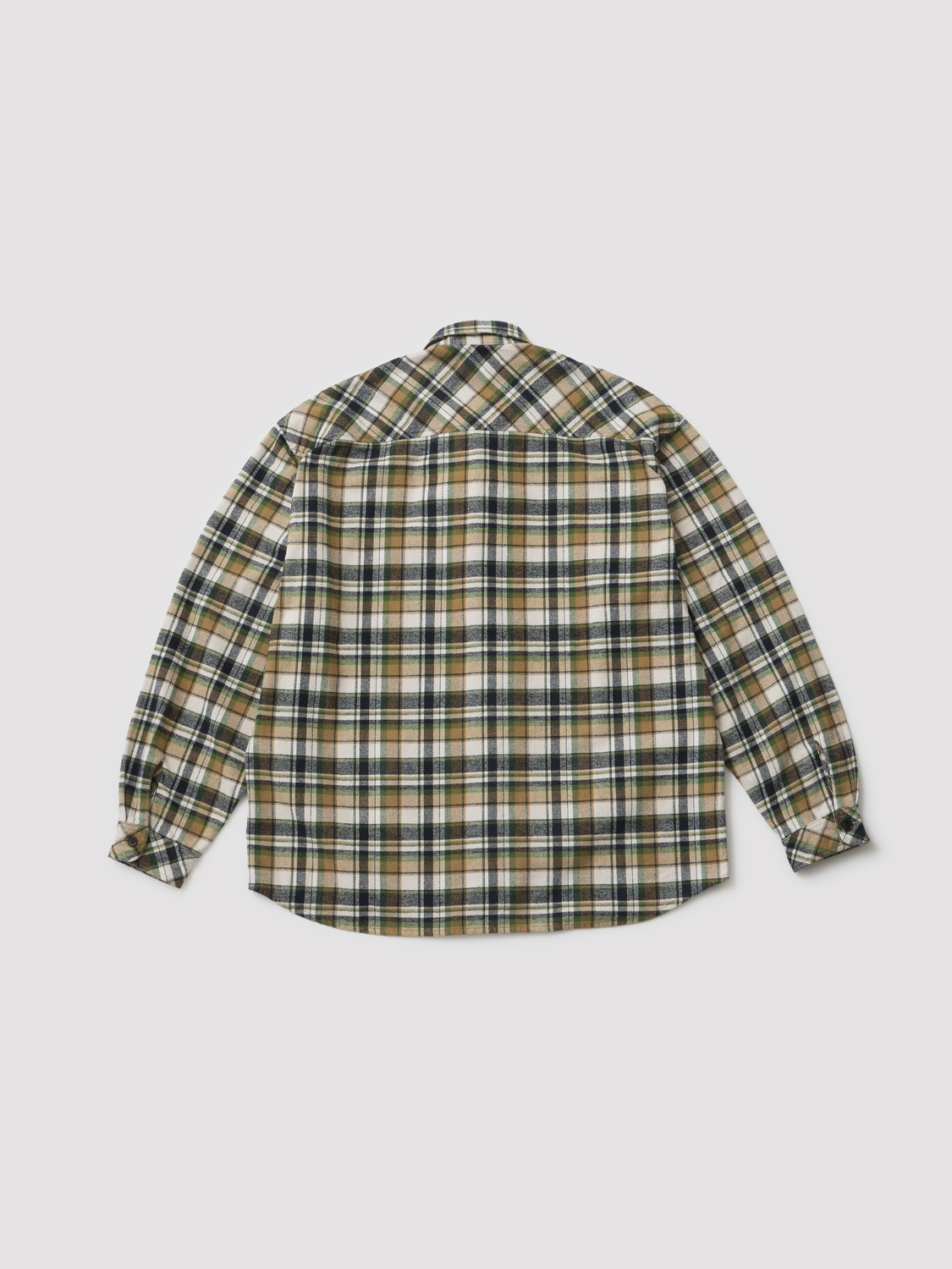 WASHED CHECK SHIRT 詳細画像 Black 2