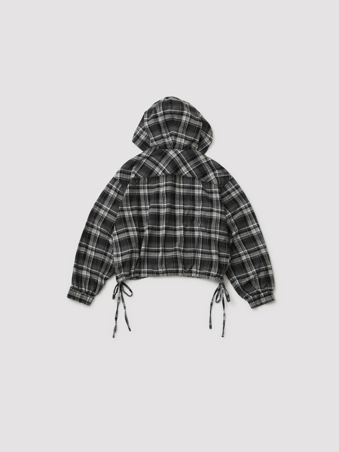 CHECK SHIRT HOODIE 詳細画像 Red 3
