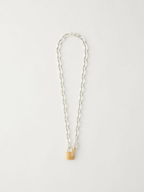 SMALL PADLOCK CHAIN NECKLACE 詳細画像