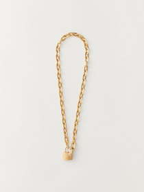 SMALL PADLOCK CHAIN NECKLACE 詳細画像