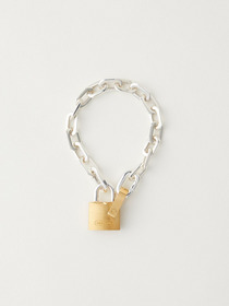 SMALL PADLOCK CHAIN BRACELET 詳細画像