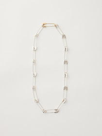 SAFETY PIN LINK NECKLACE 詳細画像