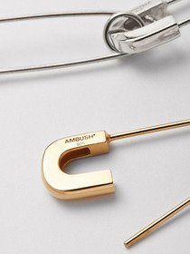 SAFETY PIN LINK NECKLACE 詳細画像