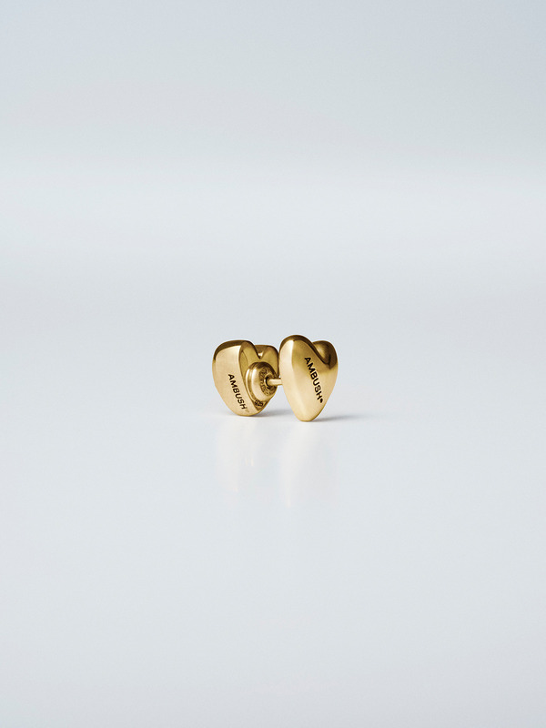 AMBUSH アンブッシュ　HEART SOLITAIRE EARRING AMBUSH(アンブッシュ) 通販サイト 【HEART EARRINGS】