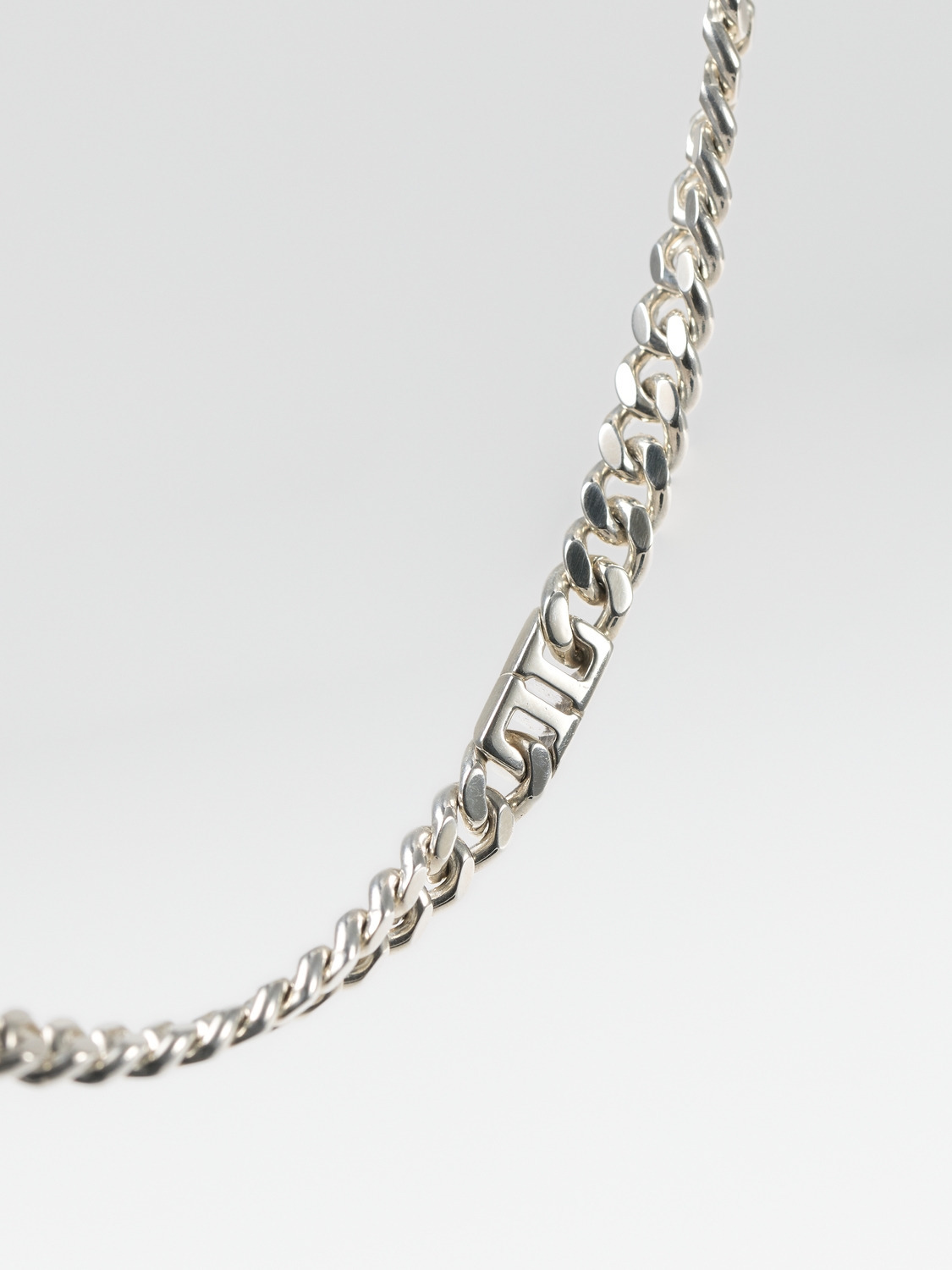 MONOGRAM LINK CHAIN NECKLACE M 詳細画像 Silver 4
