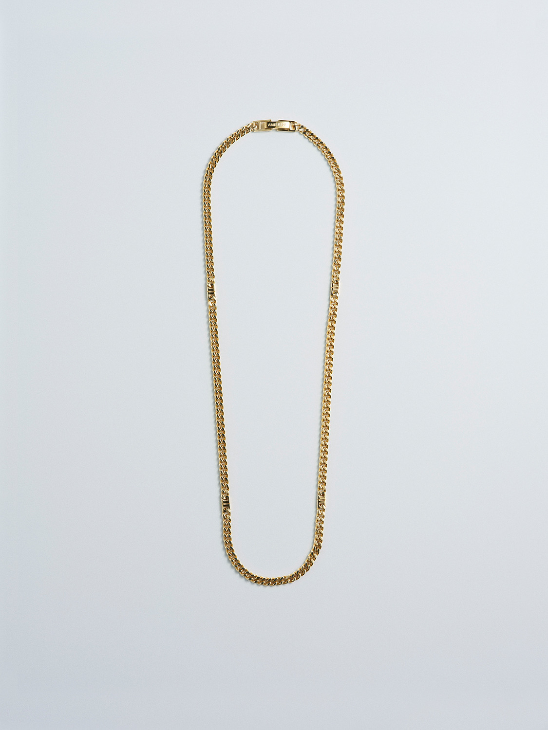 MONOGRAM LINK CHAIN NECKLACE S 詳細画像 Gold 2