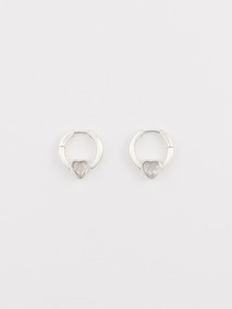 HEART CLOSURE EARRINGS 詳細画像