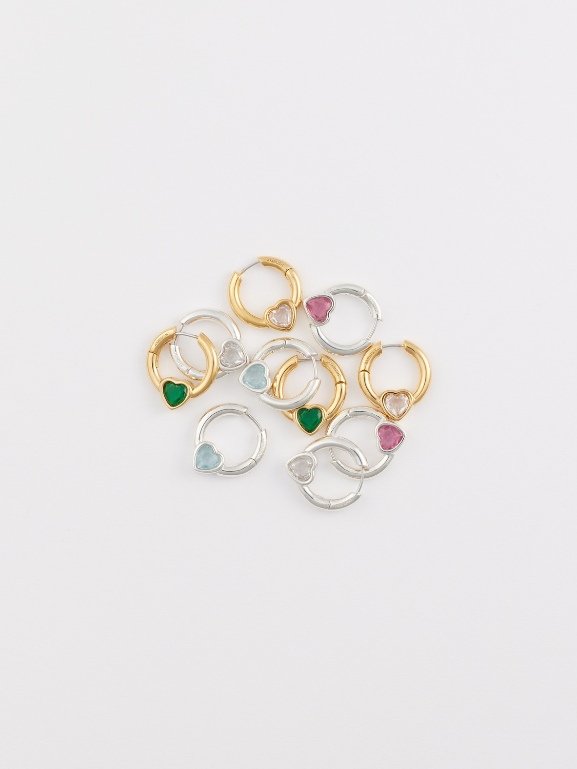 HEART CLOSURE EARRINGS 詳細画像 S.Blue 2