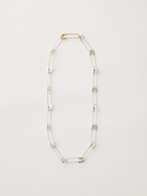 SMALL SAFETY PIN NECKLACE 詳細画像