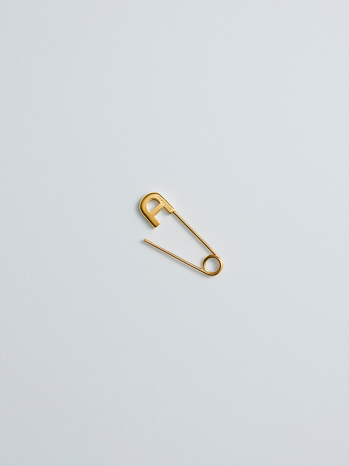 SMALL SAFETY PIN EARRING 詳細画像 Gold 2