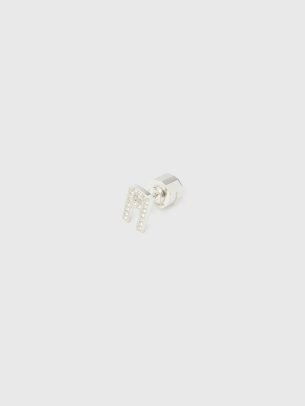 PAVE A STUD EARRINGS