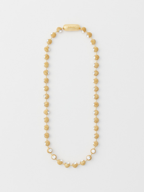 SMALL COUTURE BALL CHAIN NECKLACE