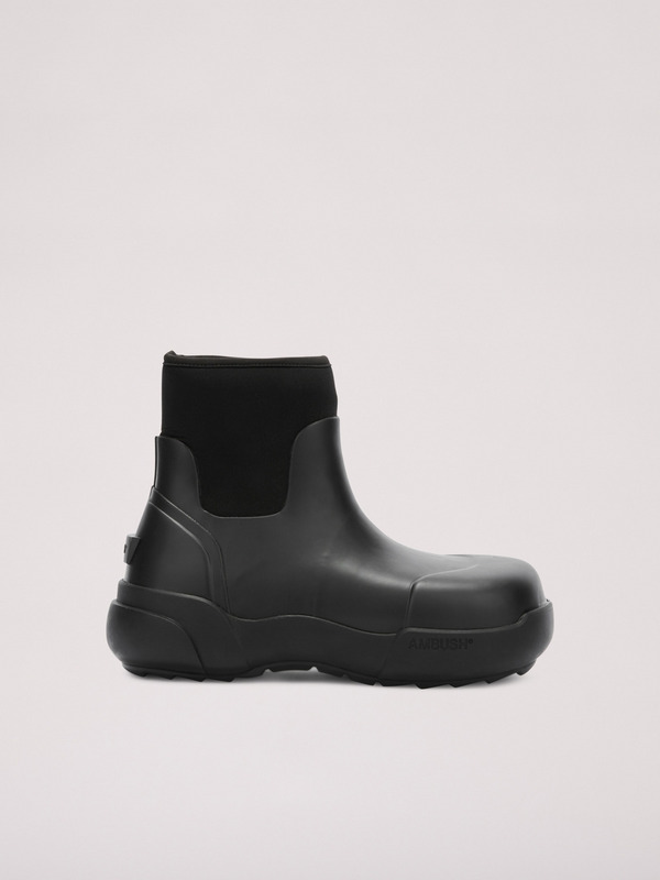靴 AMBUSH RUBEER BOOT Ambush black rubber boots | eBay