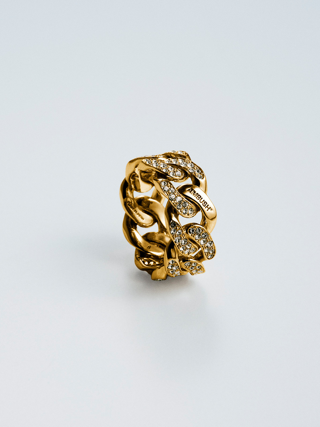 PAVE CLASSIC CHAIN RING 詳細画像 Gold 1