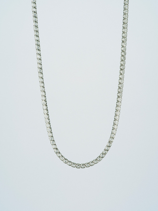 3D TENNIS NECKLACE