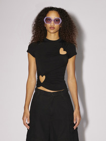 CUT OUT HEARTS T-SHIRT 詳細画像