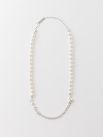 SERPENT LOGO NECKLACE CZ 詳細画像
