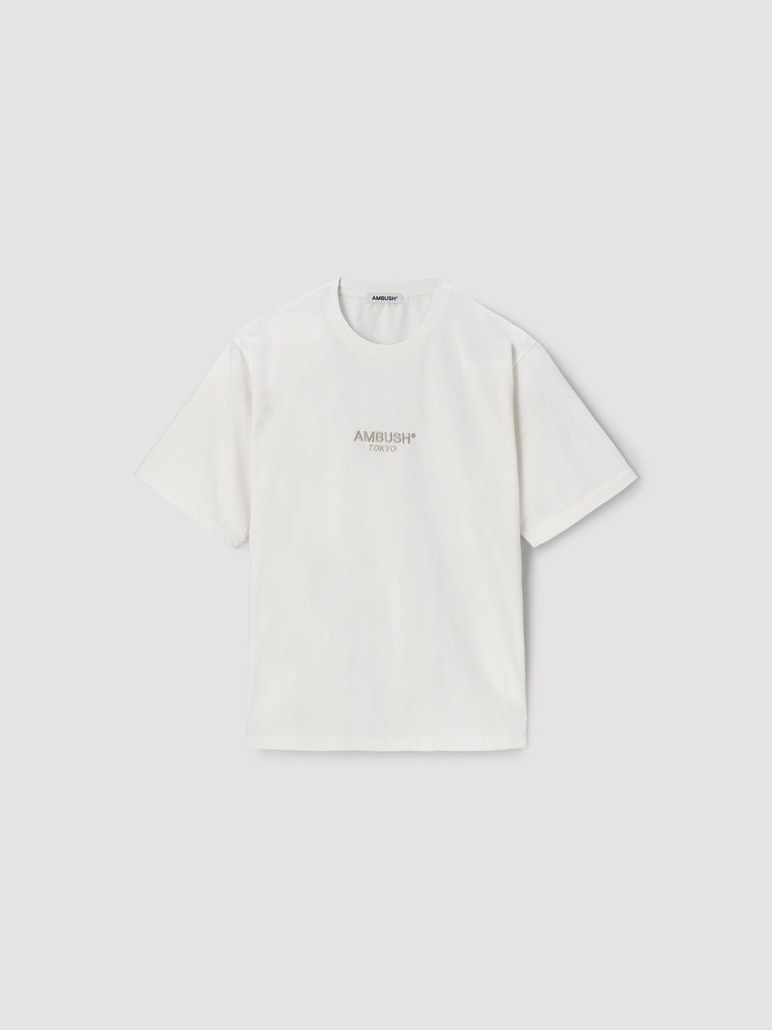 EMBROIDERY CENTER LOGO T-SHIRT 詳細画像 White 1