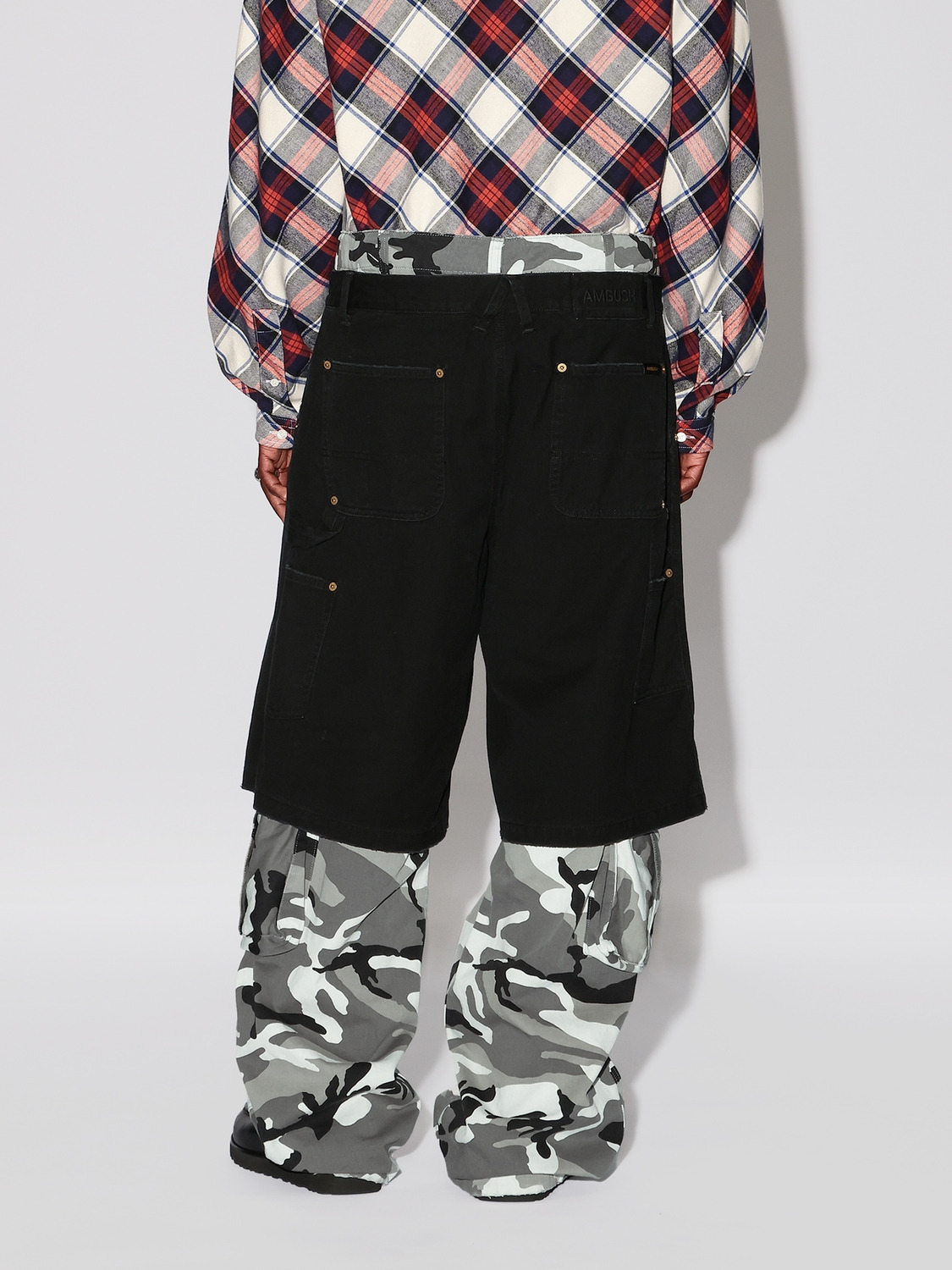 CANVAS LAYERED PANTS 詳細画像 Black 4