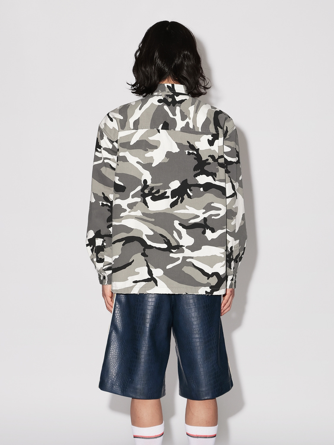 CAMOFLAGE SHIRT 詳細画像 Black 4