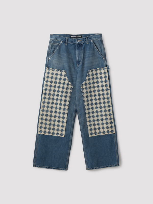 BRAID DENIM WORK PANTS