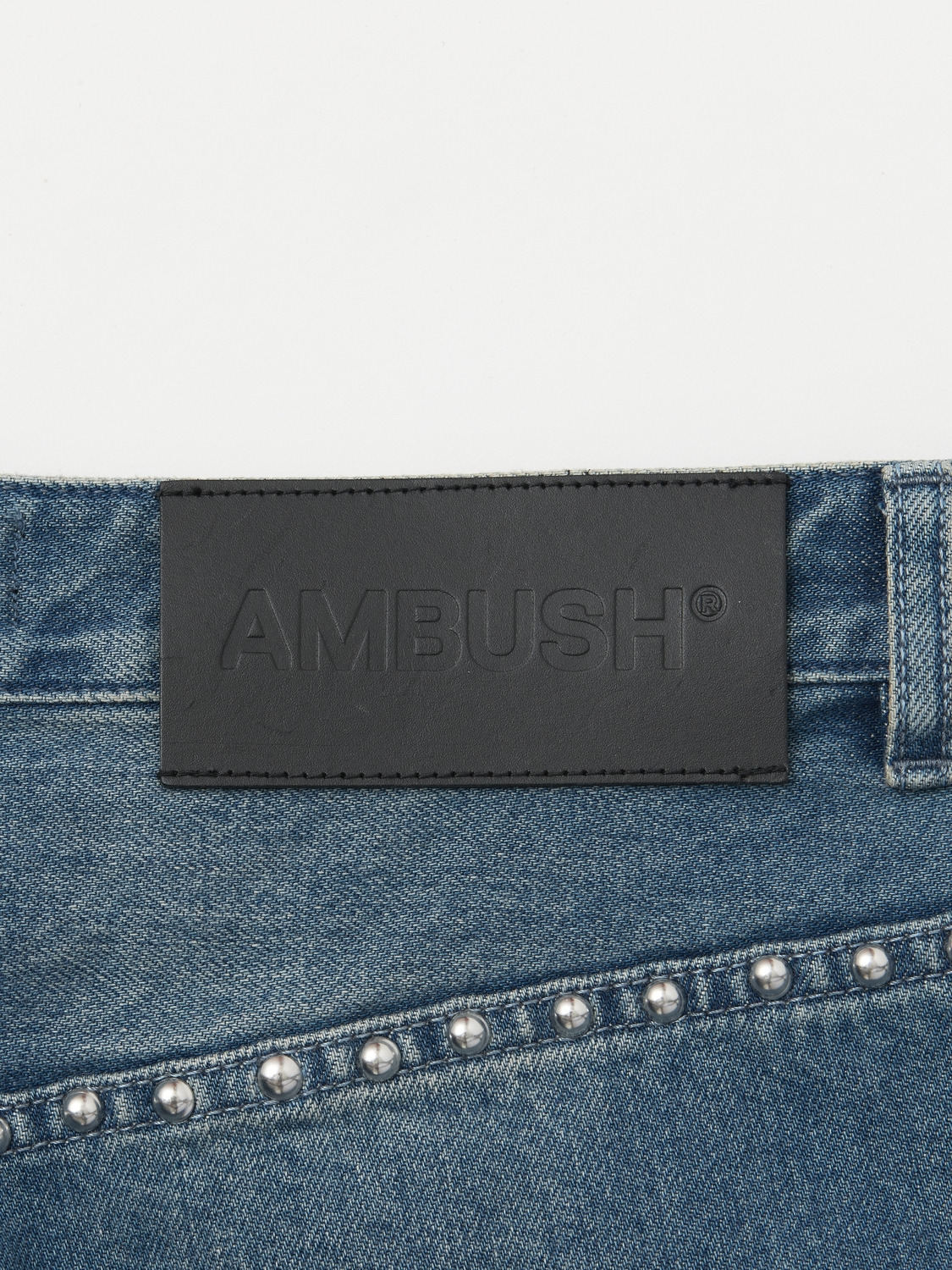 STUDS DENIM BAGGY PANTS 詳細画像 L.Blue 6