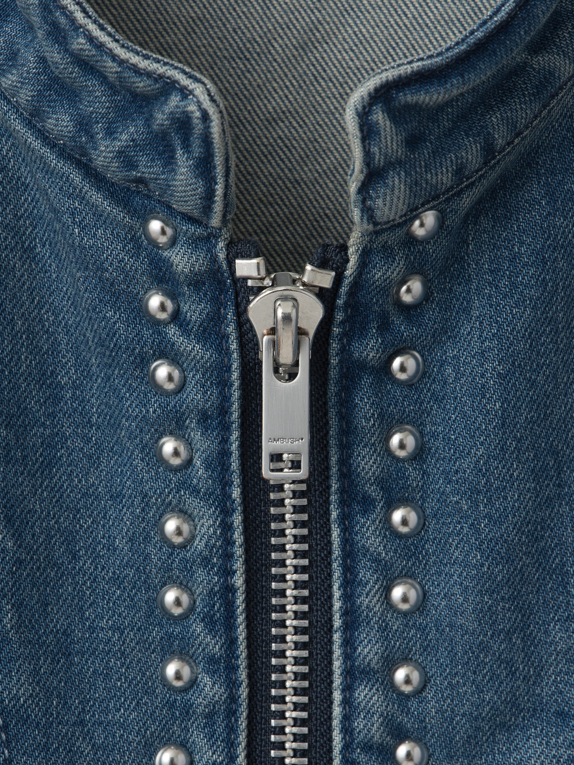 STUDS DENIM ZIP UP JACKET 詳細画像 L.Blue 4