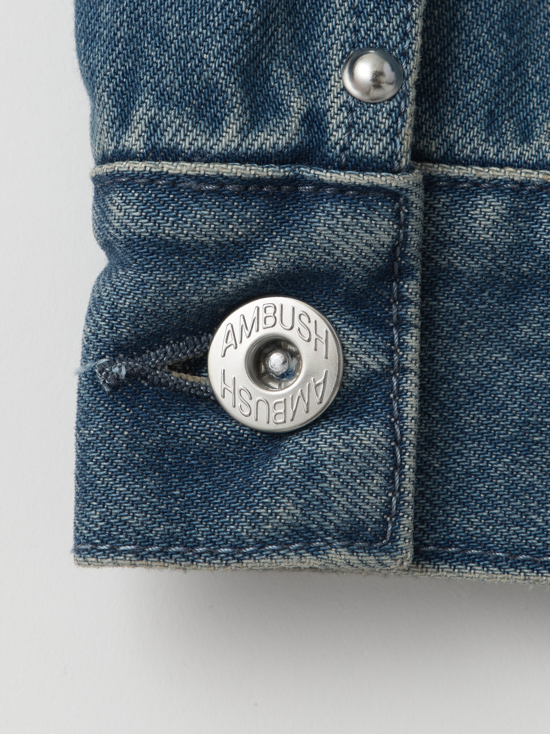 STUDS DENIM ZIP UP JACKET 詳細画像 L.Blue 5