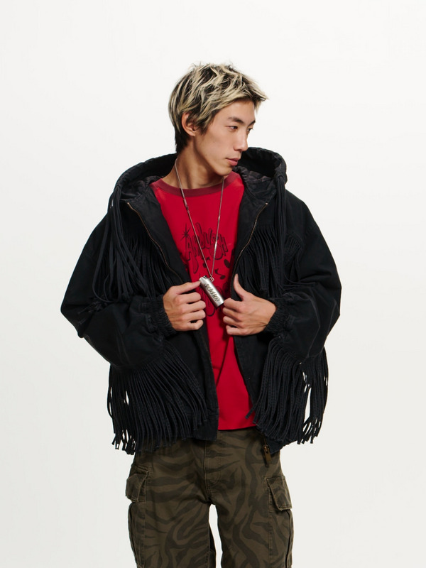 CANVAS MULTICORD HOODIE JACKET