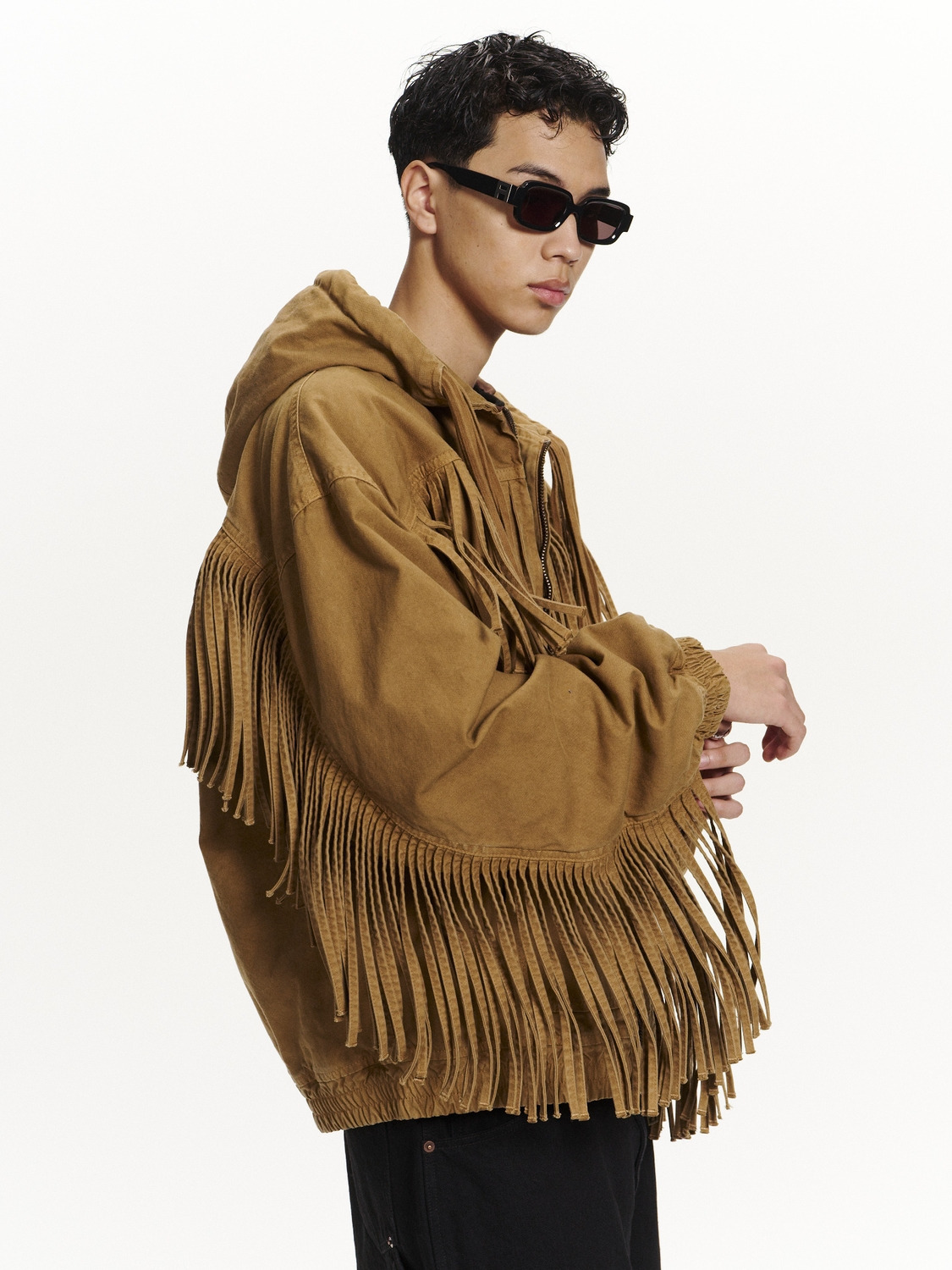 CANVAS MULTICORD HOODIE JACKET 詳細画像 Camel 6