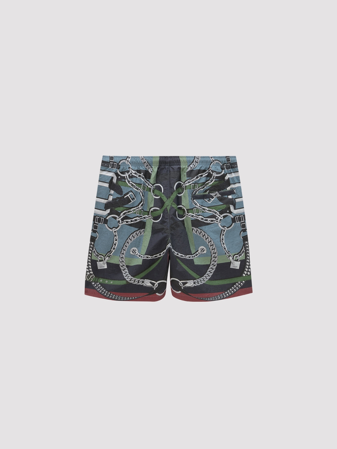 SCARF PRINT SWIM SHORTS 詳細画像 Navy 2