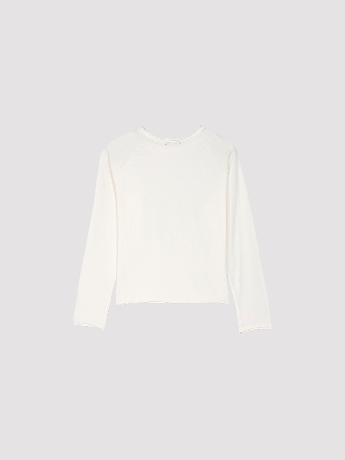 STAR 34' FITTED LONG SLEEVE T-SHIRT 詳細画像 White 2