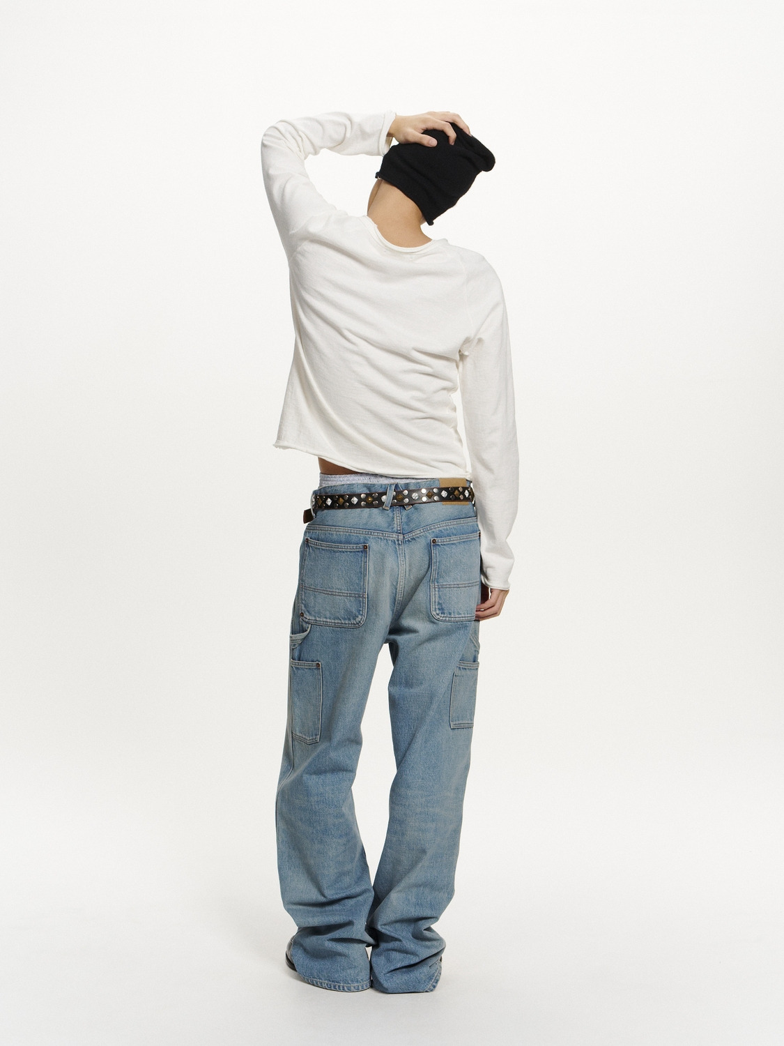 STAR 34' FITTED LONG SLEEVE T-SHIRT 詳細画像 White 6