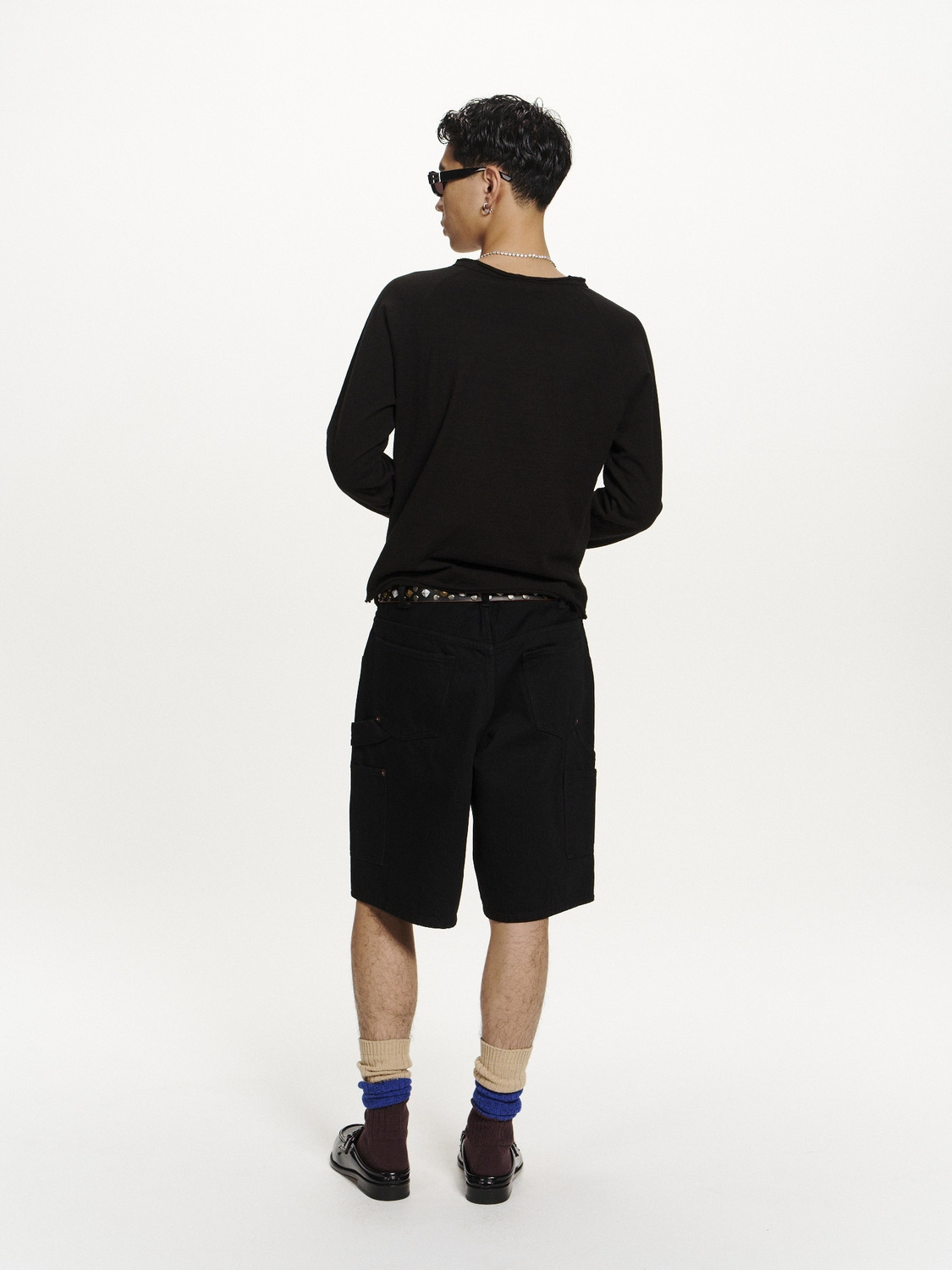 STAR 34' FITTED LONG SLEEVE T-SHIRT 詳細画像 Black 7